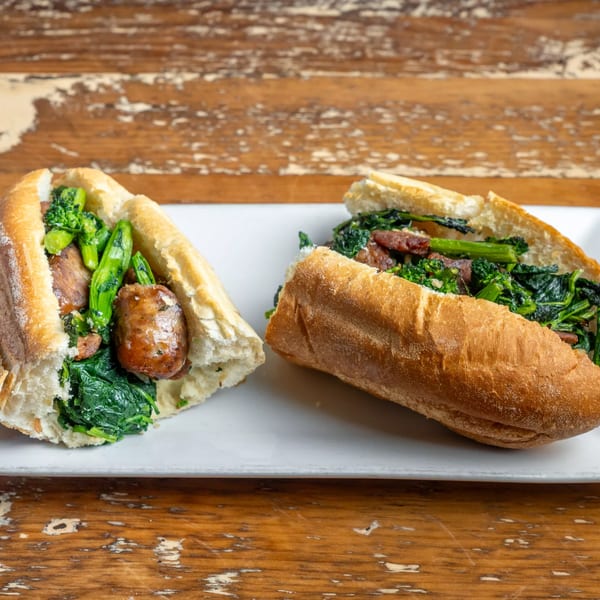 Sausage and Broccoli Rabe Sub