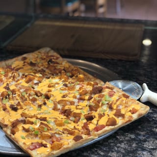Buffalo Chicken Gourmet Sicilian Pizza