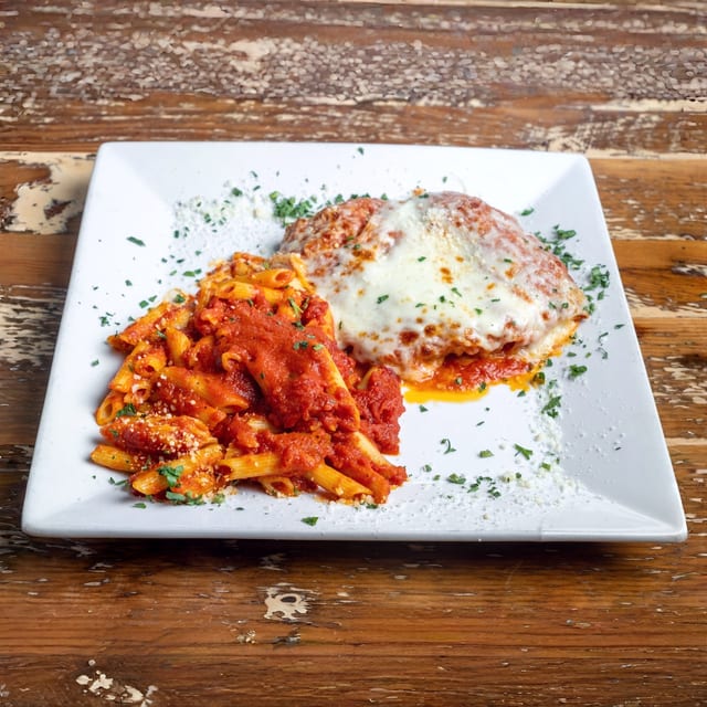 Chicken Parmigiana.